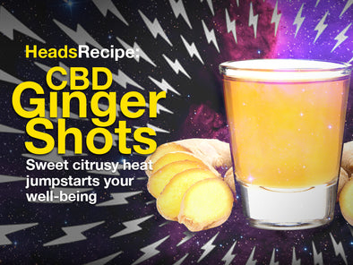 HeadsRecipe: CBD Ginger Shots