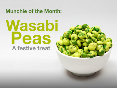 Munchie of the Month: Wasabi Peas