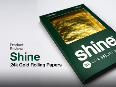 Product Review: Shine 24k Gold Rolling Papers