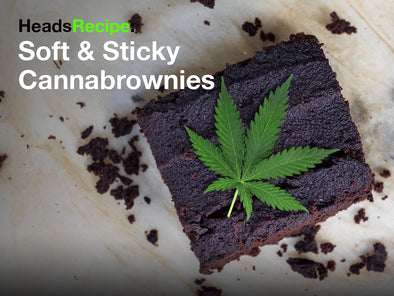 HeadsRecipe: Soft & Sticky Cannabrownies
